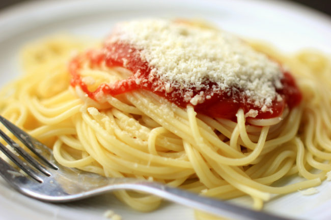 Spaghetti ketchup - det gode måltid, en definition