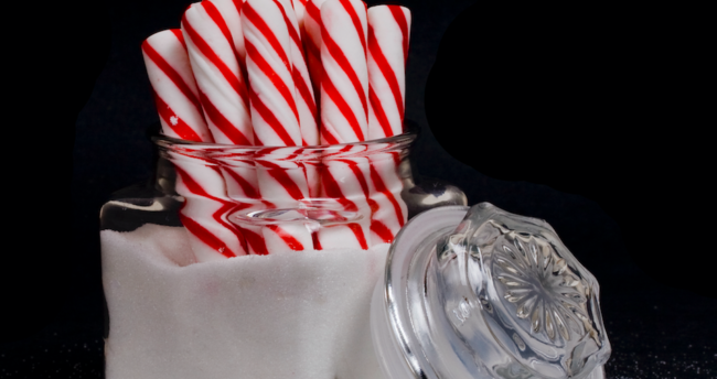 sukkerstænger - candy canes - sukkerfri - uden tilsat sukker