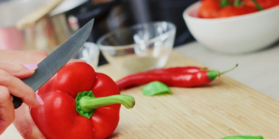 grøntsager madlavning peberfrugt