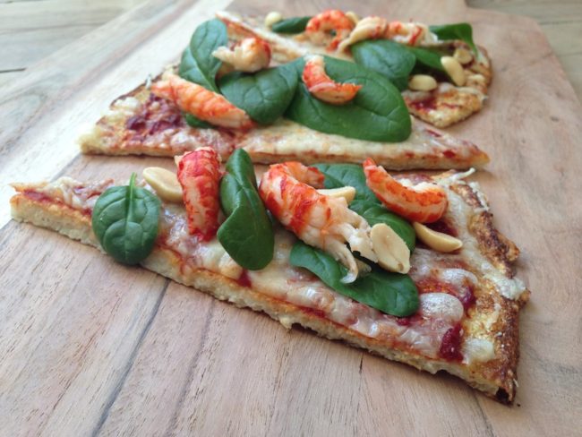blomkålspizza - sund pizza - glutenfri pizza