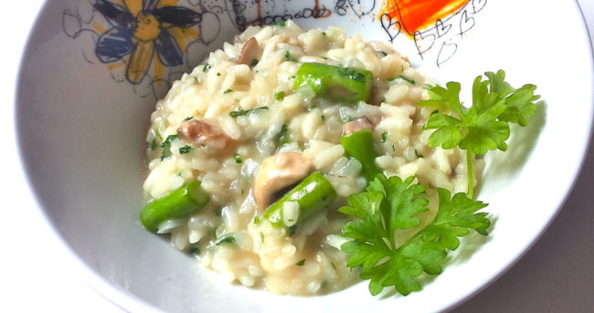 sund risotto - risotto med svampe